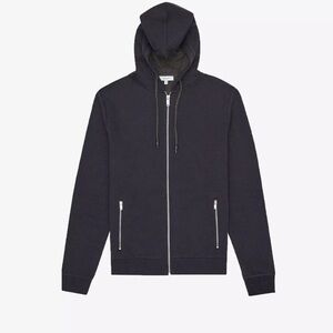 Reiss • Harold Jersey Zip Up Hoodie
